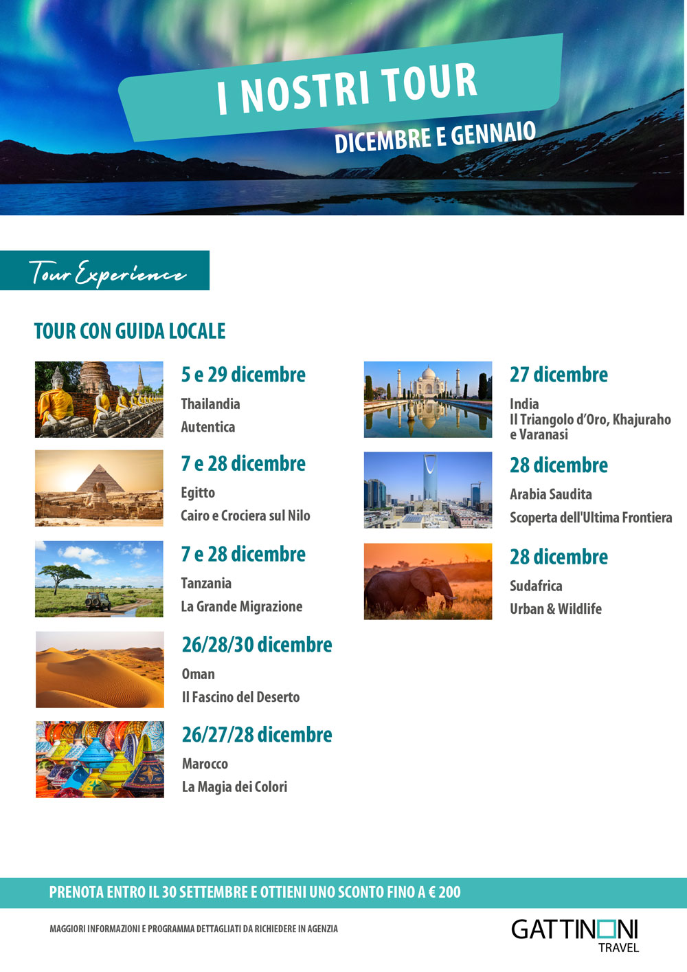 Centro Commerciale Euro Torri | Promozione: I NOSTRI TOUR: dicembre e gennaio