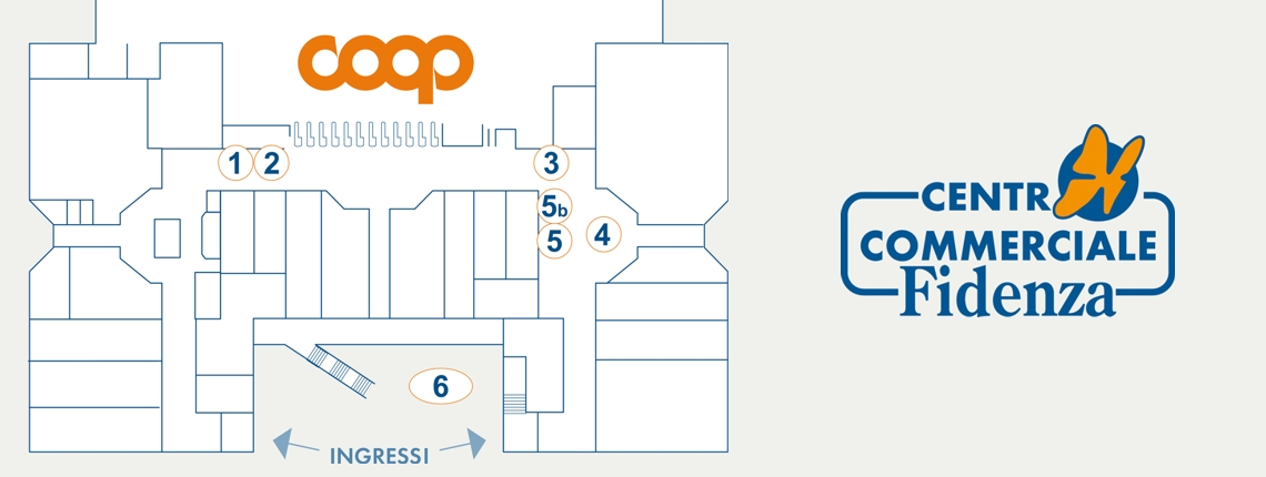 mappa aree espositive